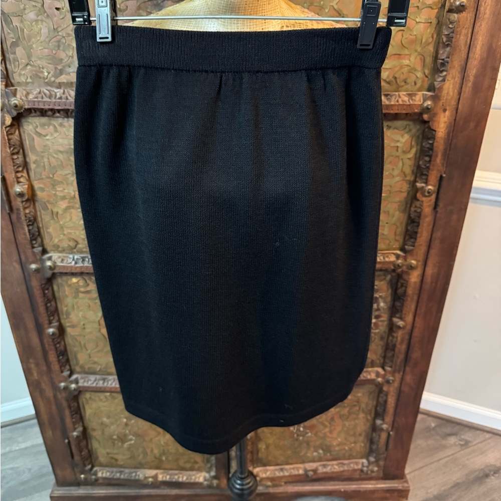St. John Classic Black‎ Pencil Skirt 4